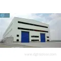 Wind Resistant Stacking PVC Fabric High Speed Door